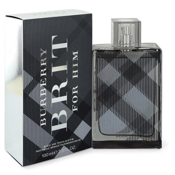 Burberry Brit for Men 3.3 oz Eau de Toilette Spray - Fresh & Masculine Fragrance for Work, Date Night & Special Occasions