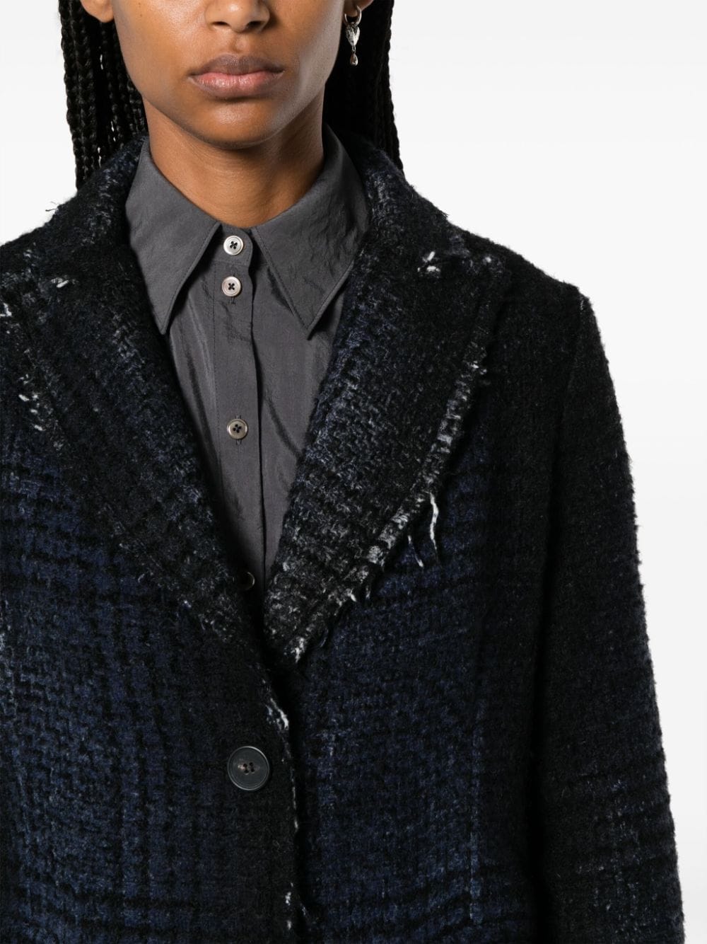 Avant Toi Women's Blue Jacket - Stylish & Comfortable Outerwear for Casual Wear & Outdoor Activities