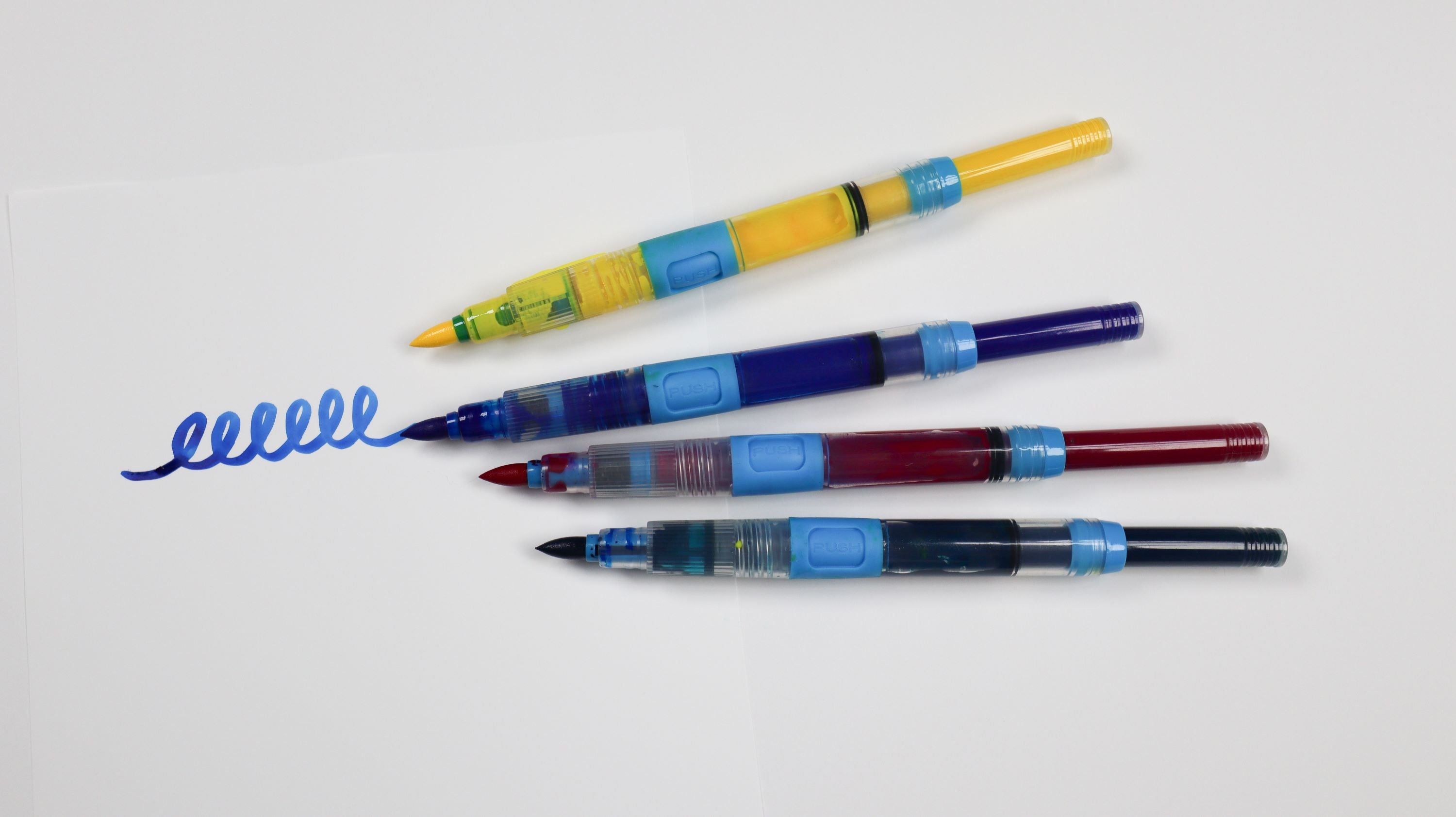 Niji Premier Waterbrush Set (KWBPSET) - Perfect for Watercolor Painting, Calligraphy & Travel Sketching - Ideal for Artists & Beginners