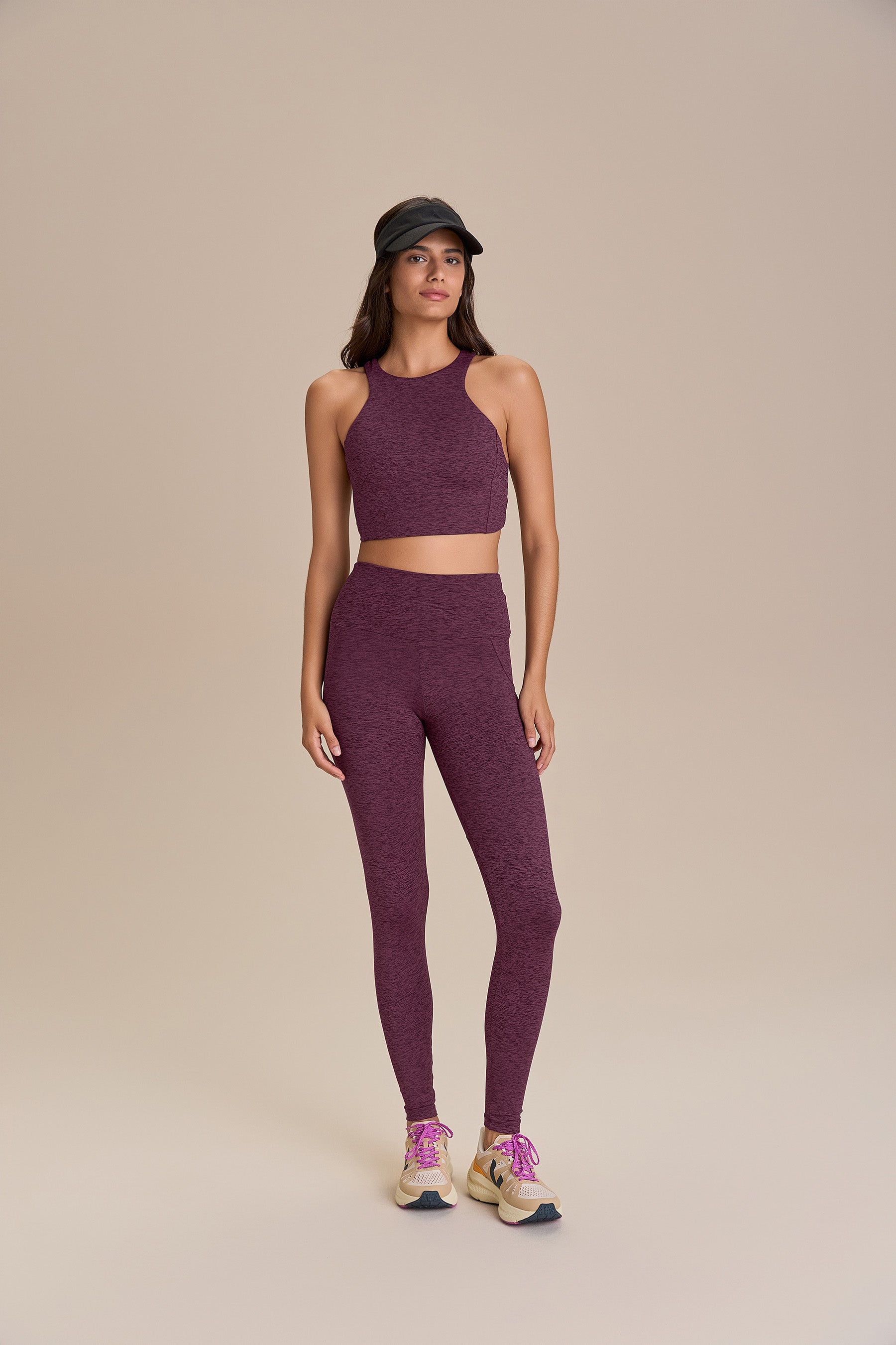 High Support Halter Groove Sports Bra for Women - Comfortable Workout Top for Running, Yoga & Gym - Breathable & Moisture-Wicking Activewear