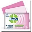 Dettol Antibacterial Skincare Soap Bar 120g (6-Pack) - Kills Germs & Protects Skin | Ideal for Daily Hygiene, Hand Washing & Showering