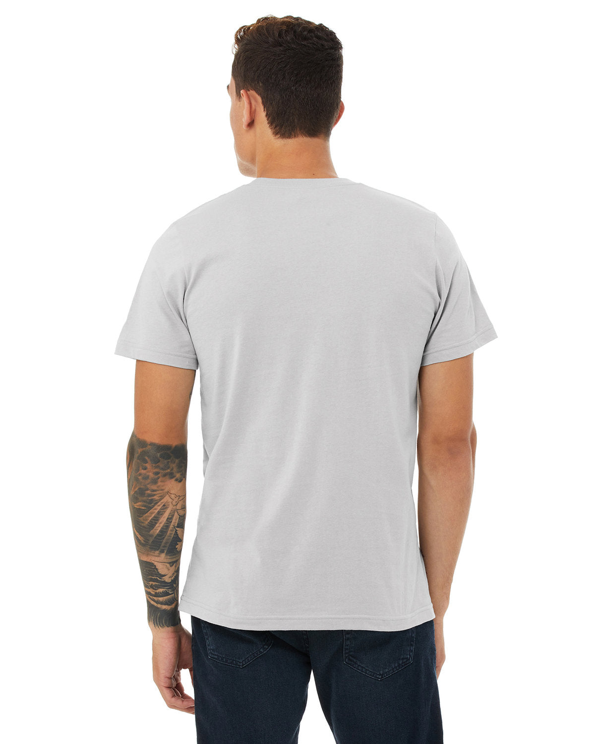 Bella + Canvas 3001C Unisex Jersey Short Sleeve T-Shirt - Soft Cotton Crewneck Tee for Men & Women - Perfect for Casual Wear, Screen Printing, and Everyday Outfits