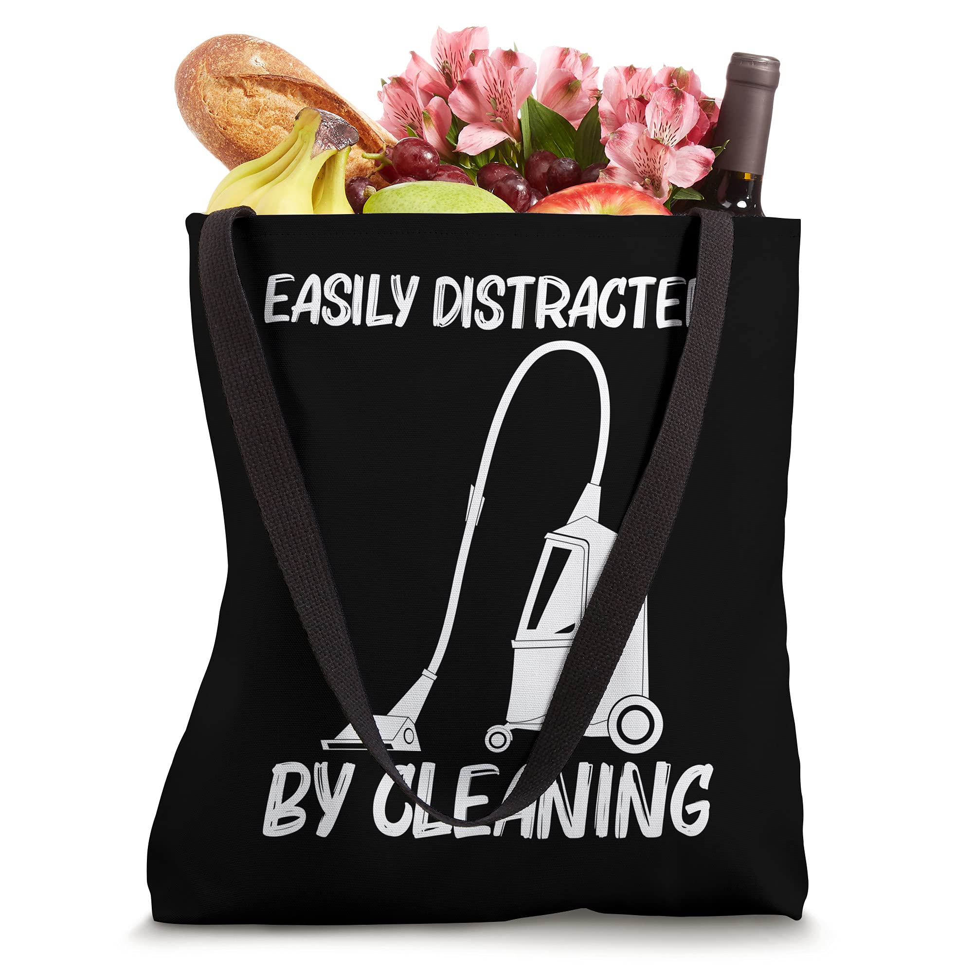Cool Cleaning Art Tote Bag for Men & Women - Durable Cleaner Tools & Supplies Organizer - Perfect for Home, Office & On-the-Go Use