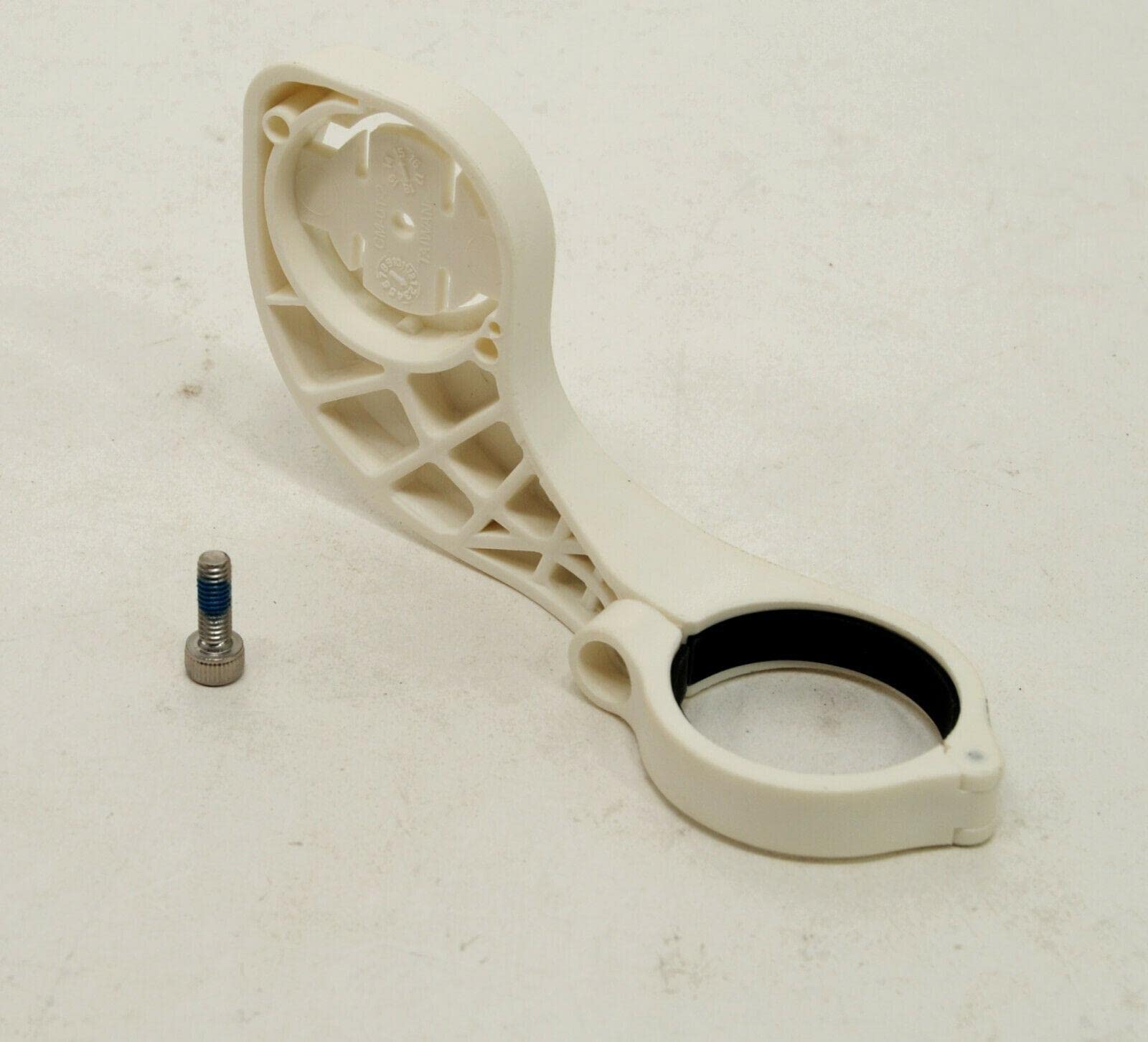 Cannondale Bike Computer Mount - CU4064OS (White) | Universal Cycling Accessory for Road & Mountain Bikes | Perfect for GPS Tracking & Performance Monitoring