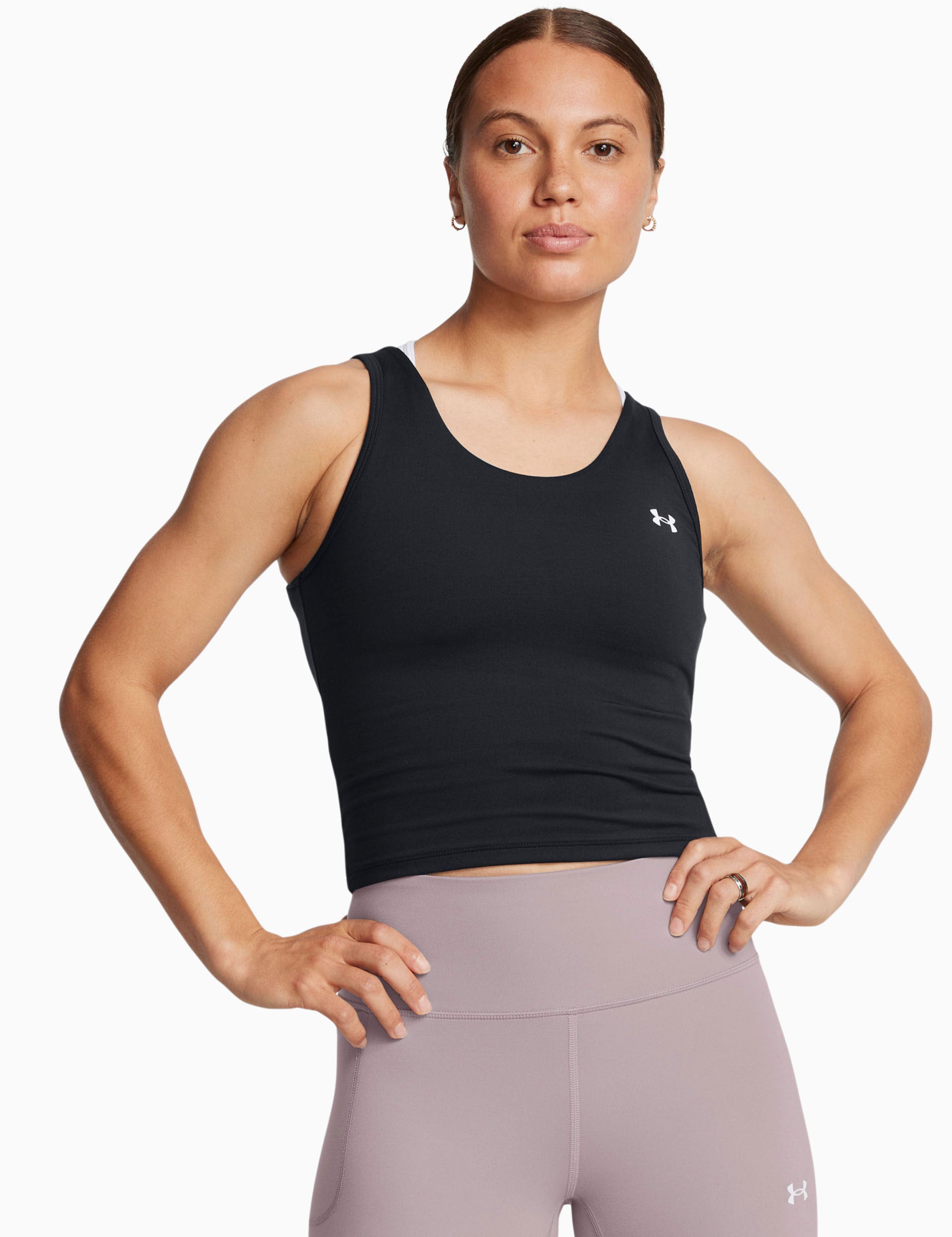 Motion Tank Top for Women - Breathable & Comfortable Black/White Workout Shirt - Perfect for Yoga, Gym & Running