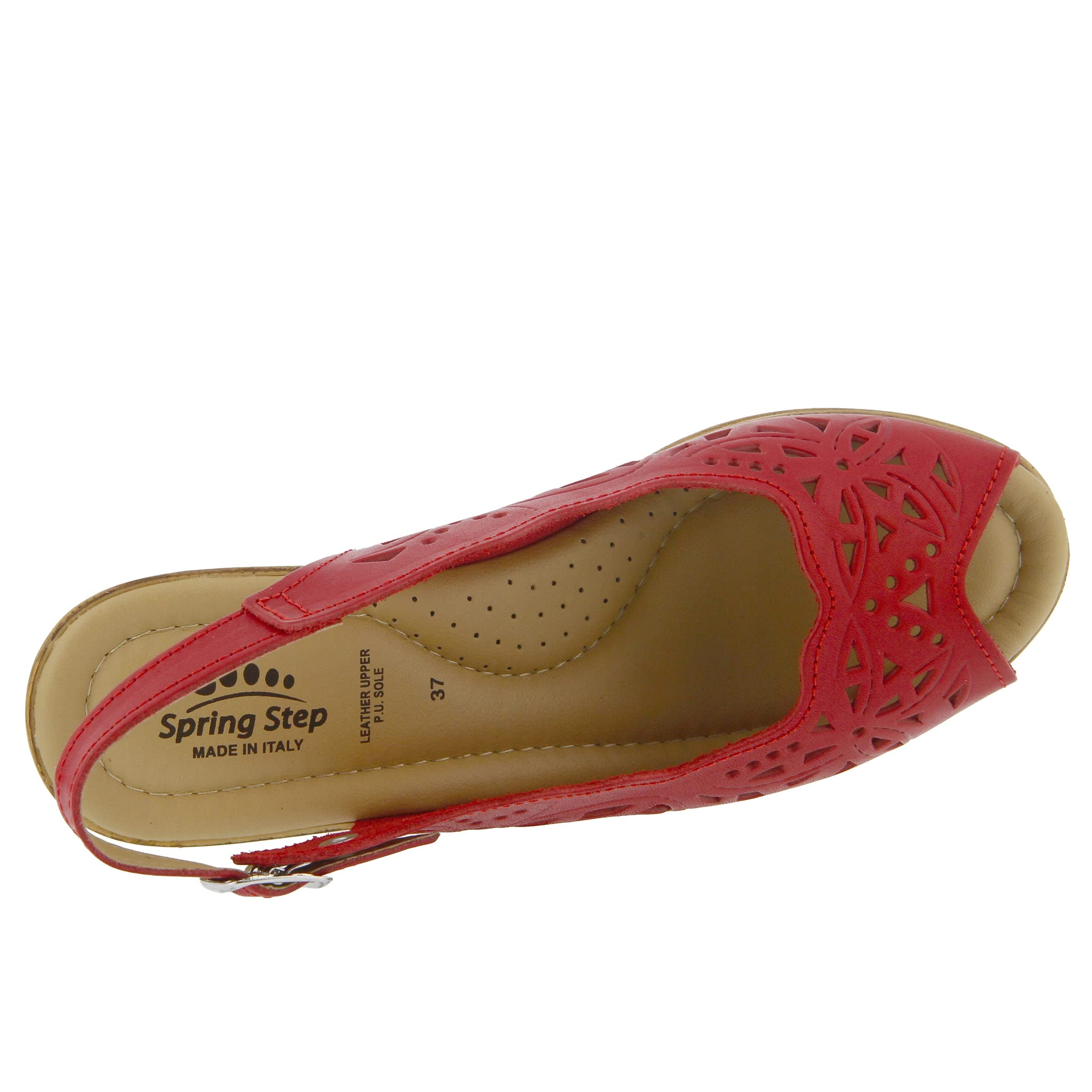 Spring Step Women's Orella Slingback Sandal - Comfortable Summer Casual Shoes for Women | Perfect for Beach, Vacation & Everyday Wear