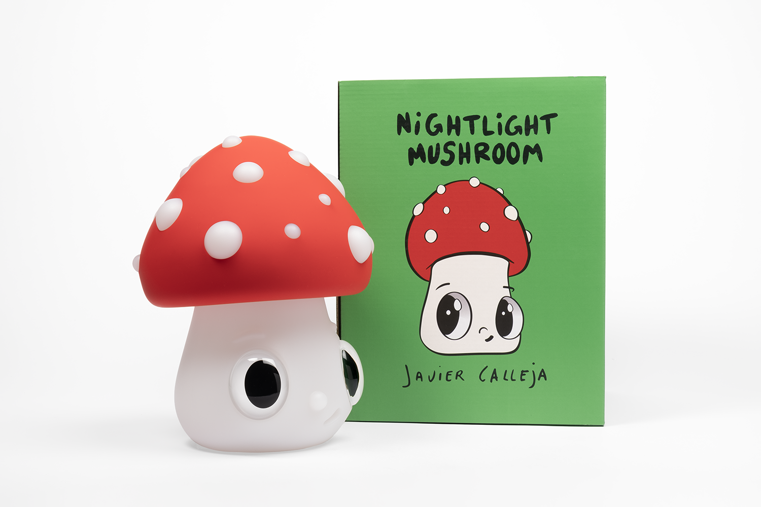 Javier Calleja 'Nightlight Mushroom' Art Print - Unique Home Decor for Living Room, Bedroom & Office - Perfect Gift for Art Lovers & Collectors