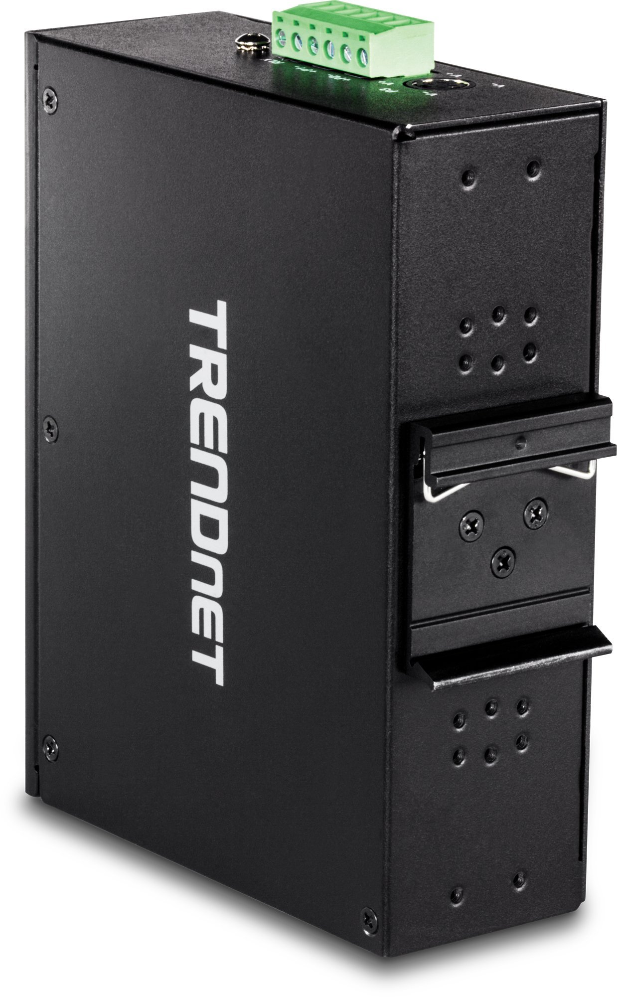 TRENDnet TI-PG102 10-Port Industrial Gigabit PoE+ Switch | 8 PoE+ Ports, 2 SFP Slots, 240W Power Budget | DIN-Rail Mount, VLAN, QoS, IP30 Rating | Perfect for Factory Automation & Surveillance Networks (Renewed)