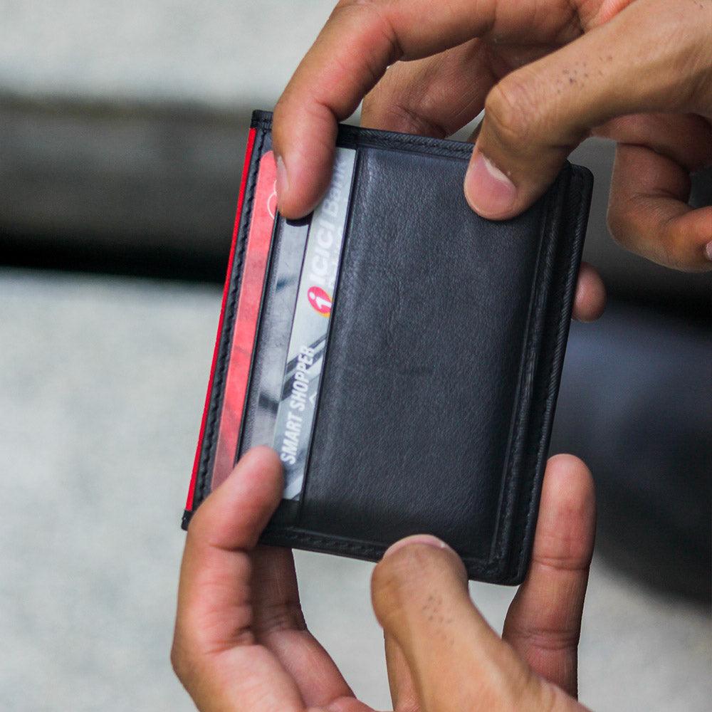 Jekyll & Hide Havana Slim Bifold Card Holder - Camouflage Design RFID Blocking Wallet for Men | Perfect for Travel, Business & Everyday Use