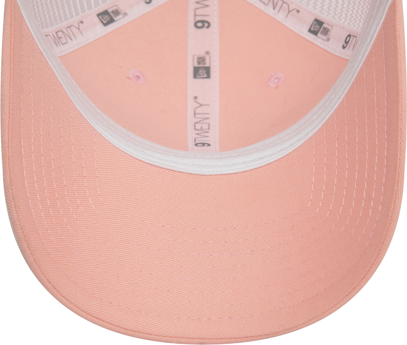 Women's New Era 9Twenty Blush Pink Snapback Trucker Hat - Stylish Baseball Cap for Casual Wear, Outdoor Activities & Fashion Accessories