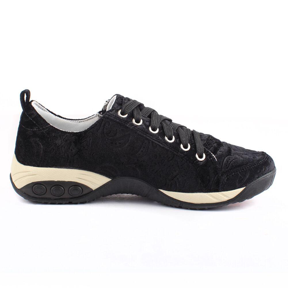 Sienna Women's Side Zip Athletic Casual Shoes - Lightweight Sneakers for Walking, Gym & Everyday Wear
