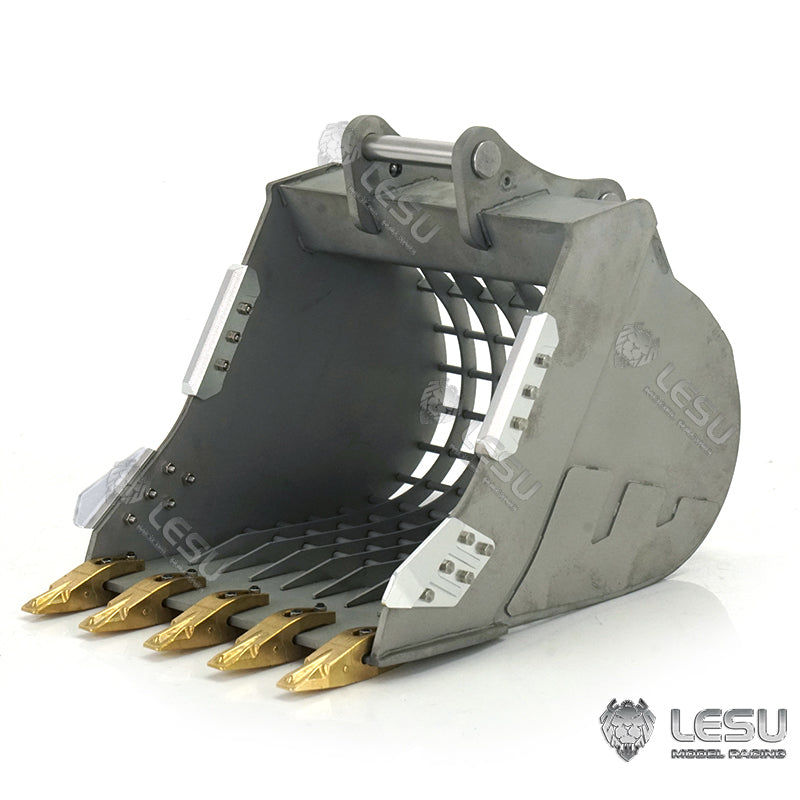 1/14 Scale LESU RC Metal Hydraulic Wheeled Excavator Model - ET30H with Pump Cabin, Sticker Display, Grapple, Ripper Bucket & Scraper Compactor - Perfect for Construction Toy Collection, RC Hobbyists and Model Display Scenes