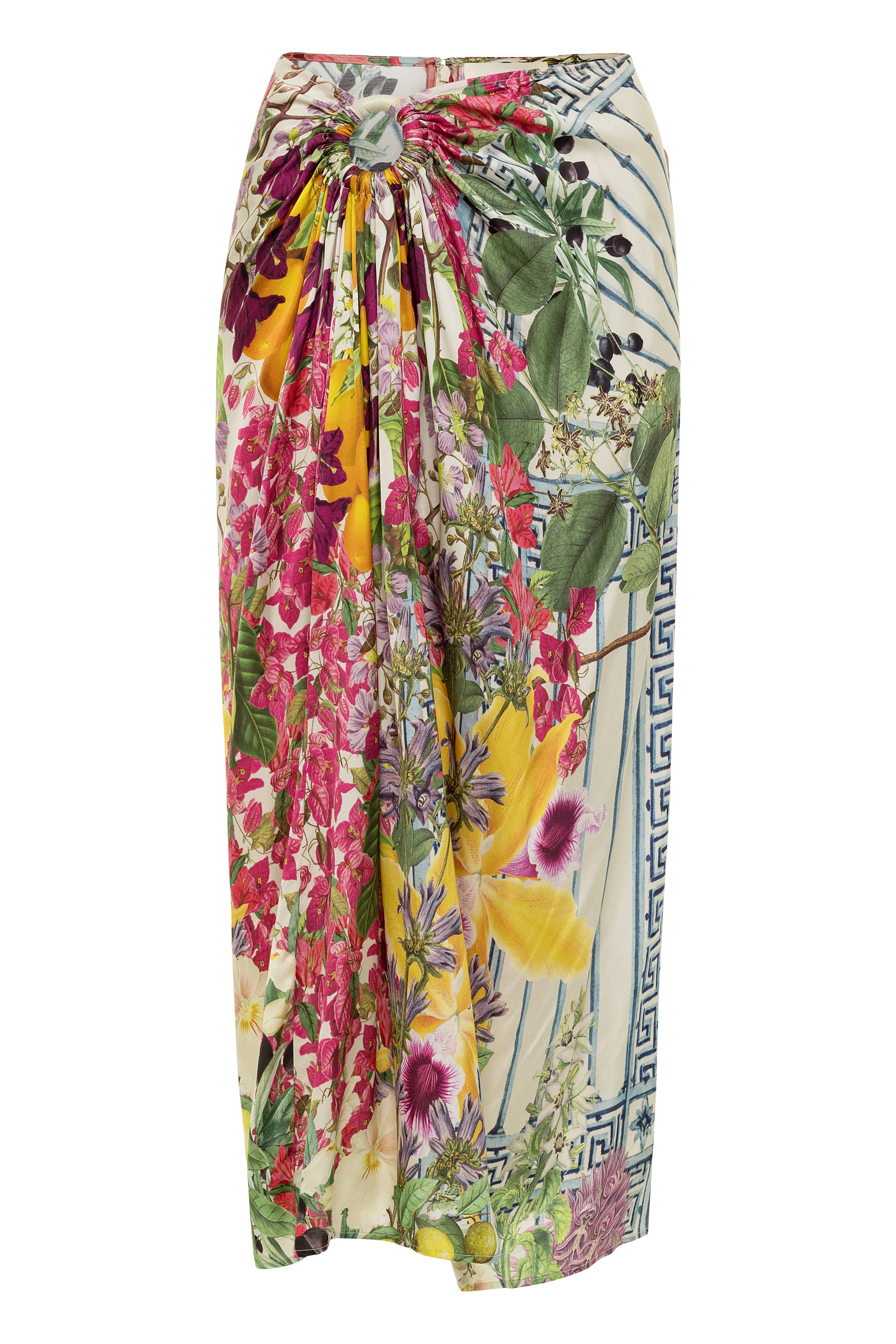 Analia Skirt - Women's Flowy Midi Skirt with Elastic Waist | Perfect for Summer, Beach & Casual Outfits | Final Sale
