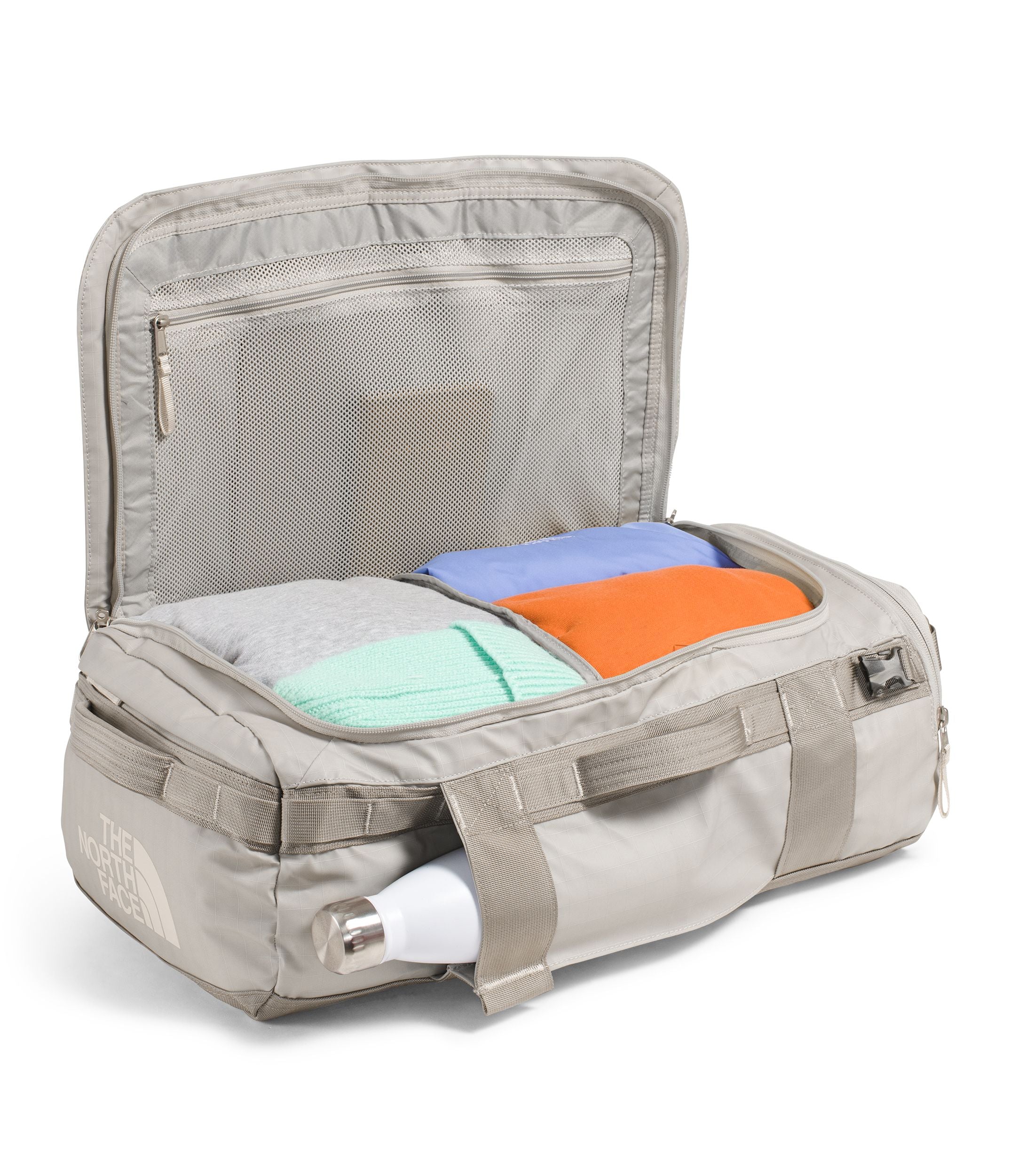 The North Face Base Camp Voyager Duffel 32L - Waterproof Travel Duffel Bag for Camping, Hiking & Outdoor Adventures - Durable Gear for Men & Women