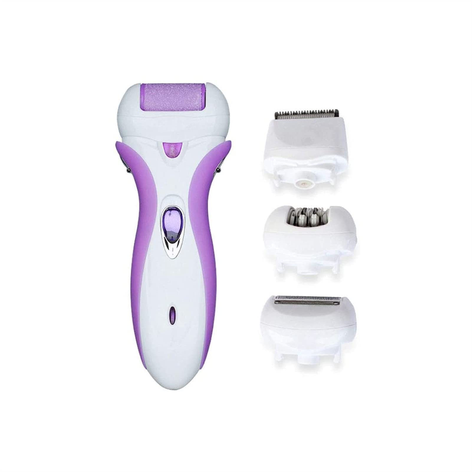FETION 3-in-1 Electric Epilator for Women - Rechargeable Hair Removal Device for Bikini Area, Underarms, Nose & Body | Waterproof Lady Shaver & Trimmer | Perfect for Travel, Home Use & Quick Hair Removal