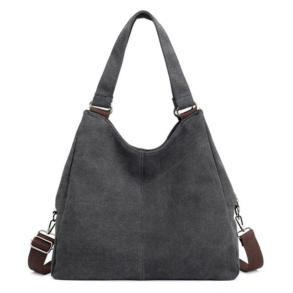 Stylish Canvas Shoulder Tote Bag for Women - Fashionable Messenger Handbag - Perfect for Work, Travel & Everyday Use
