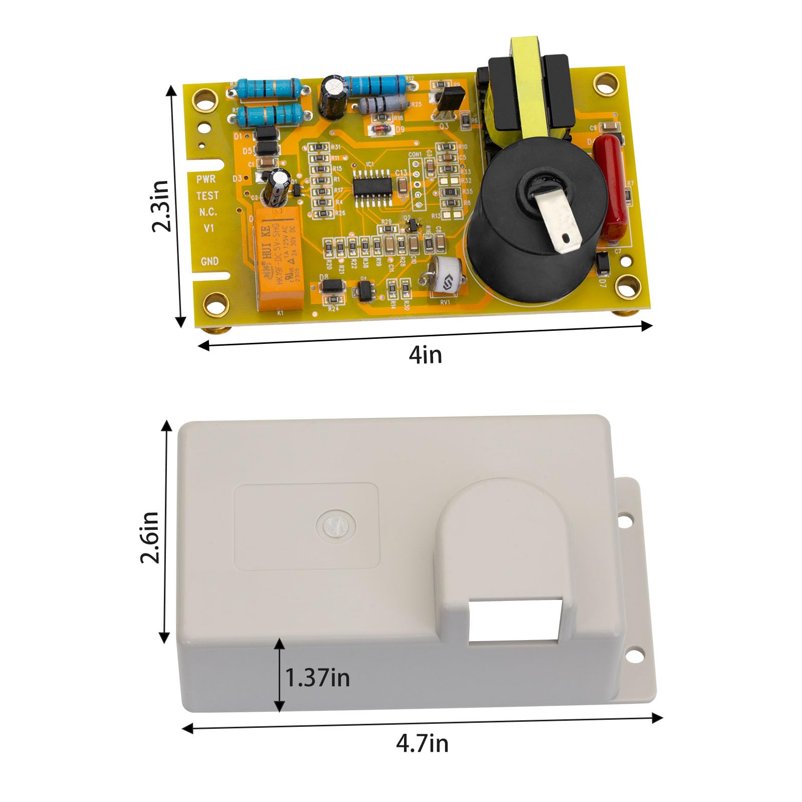 520814 RV Water Heater Circuit Board Replacement - Compatible with Suburban RV Water Heaters & Furnaces, Fits Models 520820/520871/33550L/AP4896608 (Includes Cover Band) - Perfect for RV Maintenance and Repair