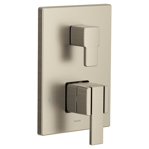 Moen UTS9011BN 90 Degree M Core 3 Series Valve Trim with Integrated Diverter in Brushed Nickel - Perfect for Bathroom & Shower Faucet Upgrades