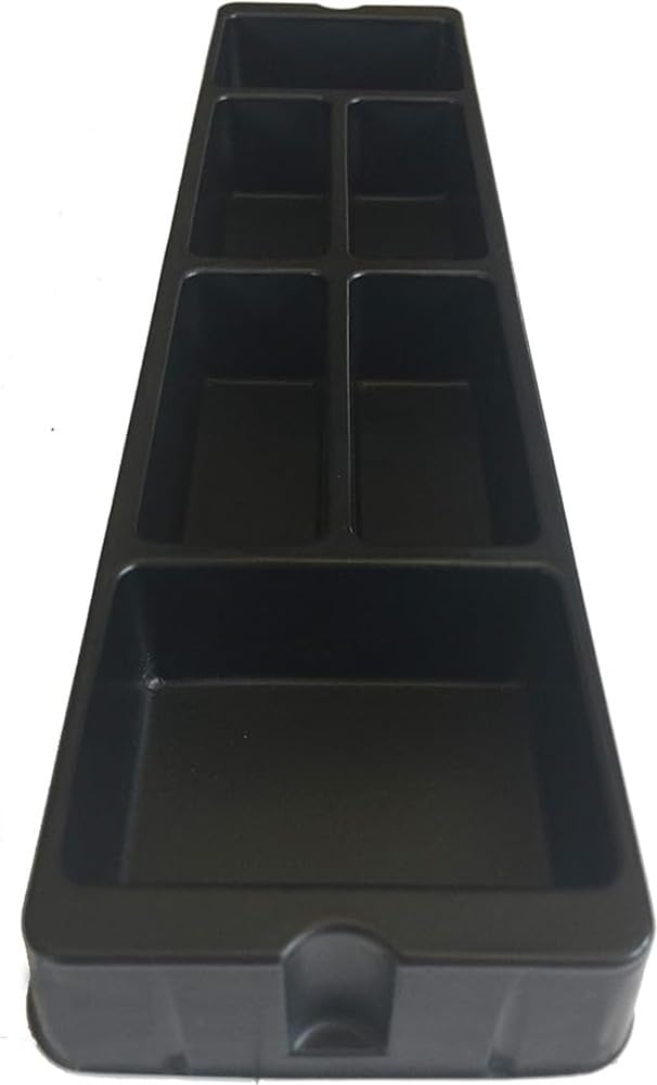 10-Pack Board Game Counter Trays with Lids | 6-Compartment Chip Organizer for Poker Chips, Tokens & Game Pieces | Perfect for Casino Nights, Poker Parties & Tabletop Gaming