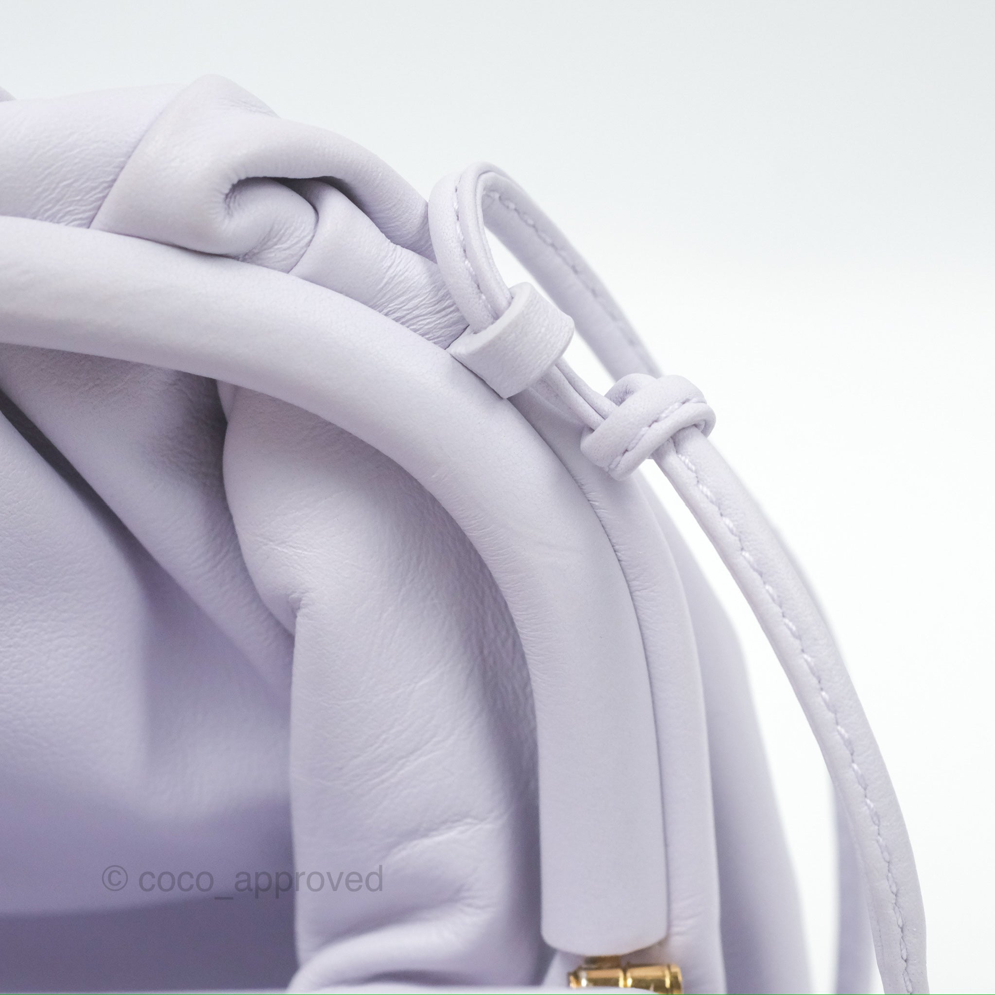 Bottega Veneta The Mini Pouch Mirth Crossbody Bag in Washed Butter Calfskin Leather - Perfect for Evening Out & Date Night