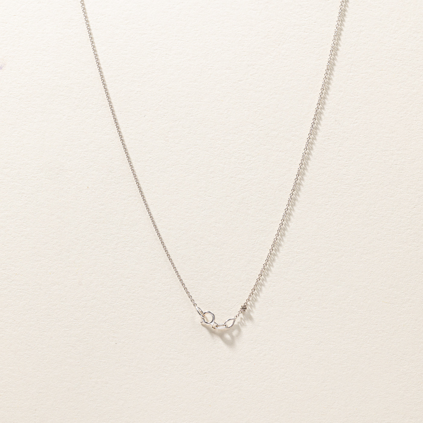 Diamond Journey Pendant Necklace - 0.75ctw 14K White Gold 16