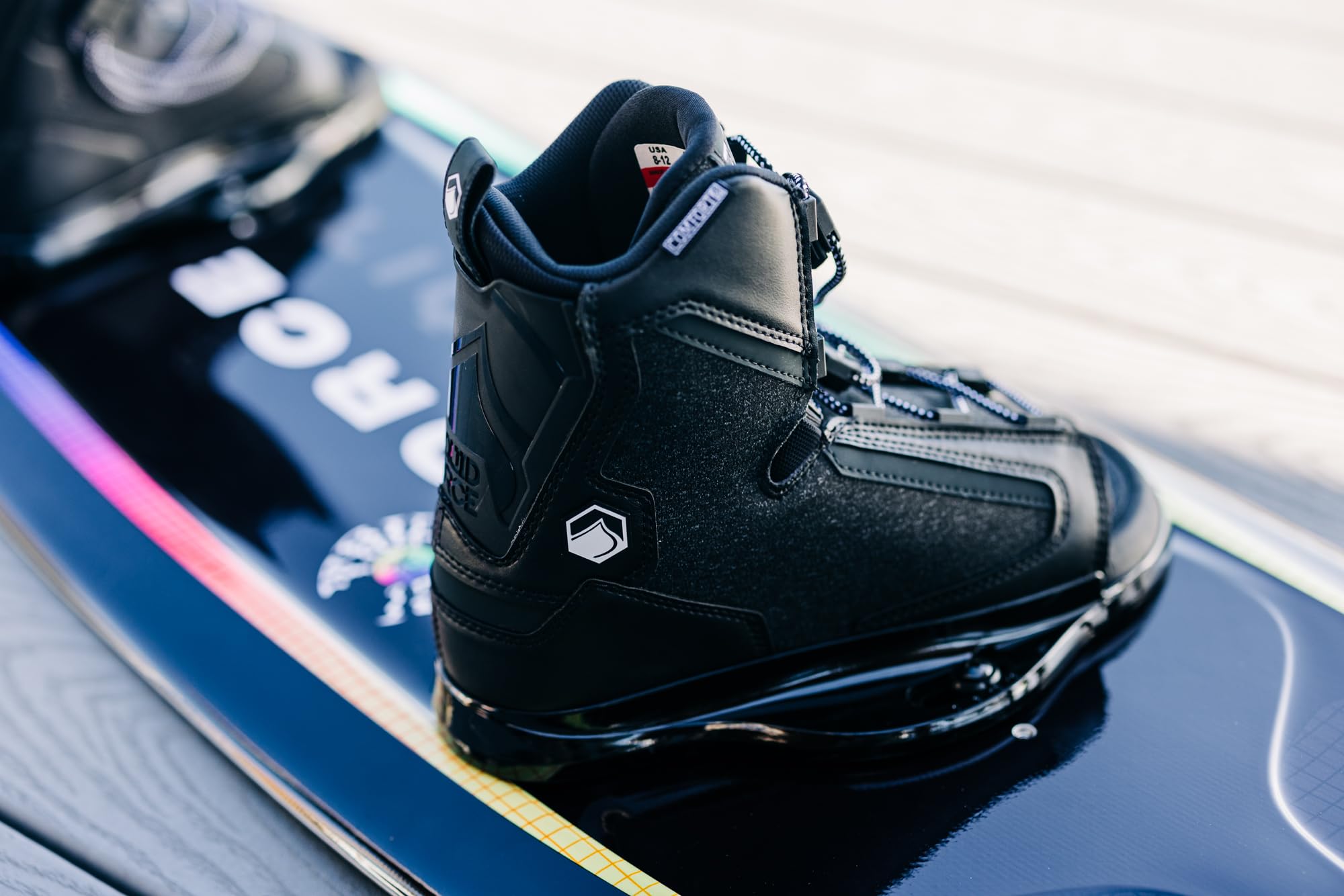 Liquid Force 2025 Index Wakeboard Bindings - Premium Wakeboard Boots for Men & Women - Comfortable & Adjustable for Water Sports - Perfect for Cable Parks & Boat Riding
