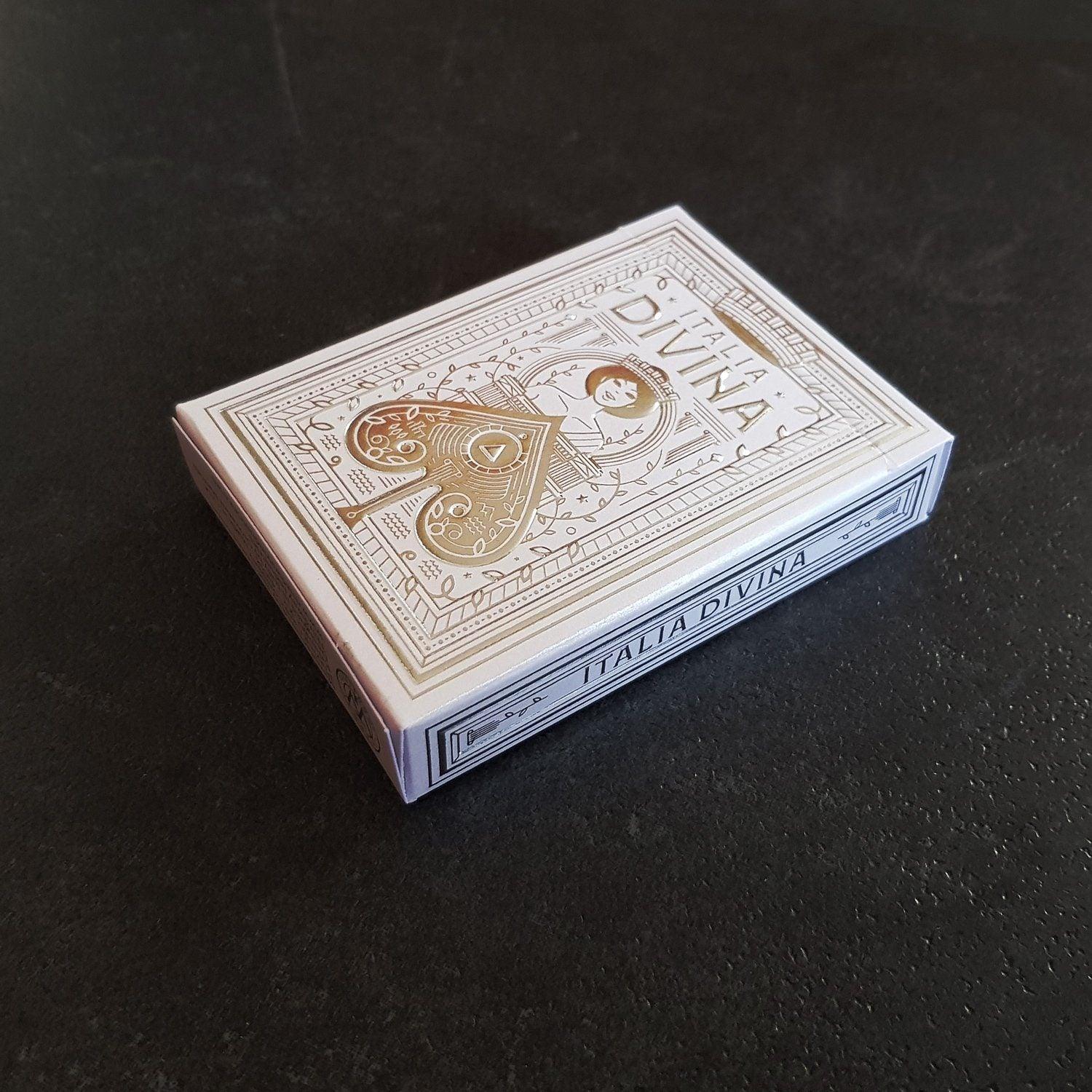 Italia Divina Luxury Playing Cards by Thirdway Industries - Premium Italian-Themed Deck for Card Games, Magic Tricks & Collectors | Perfect for Poker, Blackjack & Gift Giving