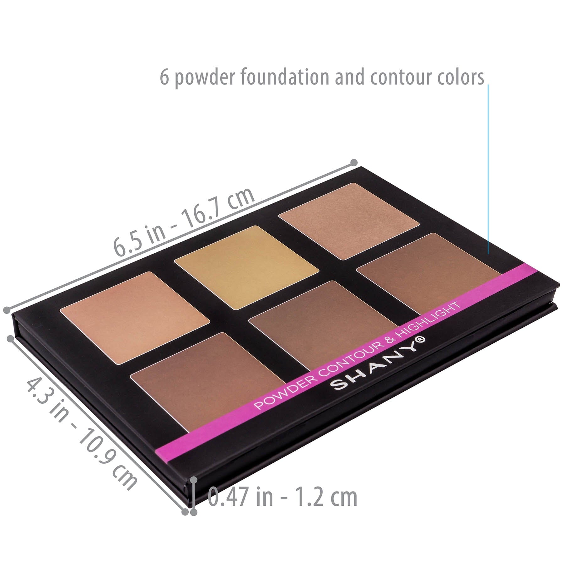 4 Layer Contour & Highlight Makeup Kit with Refillable Pans - Professional Face Contouring Palette for Cheekbones, Nose & Jawline - Perfect for Bridal, Photoshoot & Everyday Makeup Looks