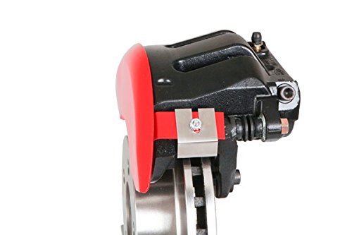 High-Performance MGP Brake Caliper Covers for 2002-2005 Chevrolet Trailblazer & SSR - Front & Rear Set in Vibrant Red - Upgrade Your Ride's Style & Protection