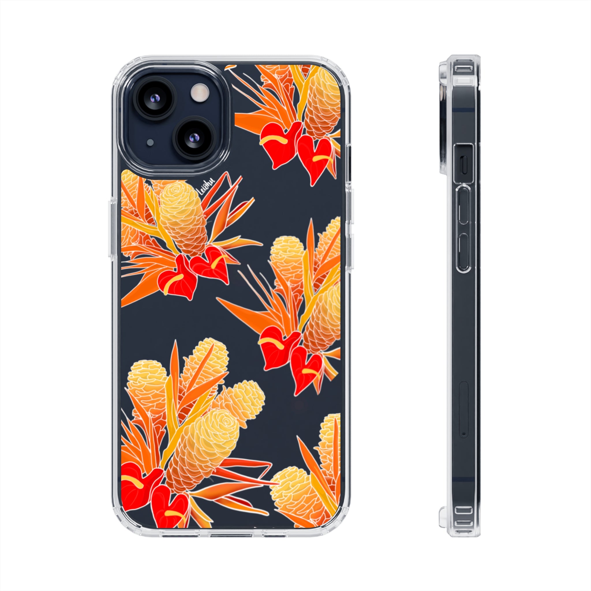 Honey Bee Clear Phone Case - Shockproof & Scratch Resistant Protective Cover for iPhone & Samsung - Perfect for Outdoor Activities & Daily Use
