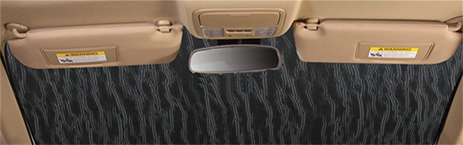 Intro-Tech NS-82-G Gold Custom Fit Car Sun Shade for Windshield - Universal Sun Visor Protector for UV Rays & Heat Reduction - Perfect for Summer Parking & Road Trips