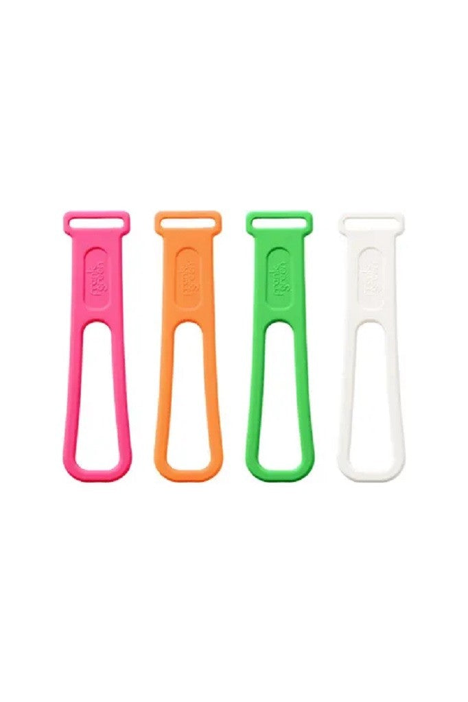 Frank Green Reusable Strap Pack - Set of 4 Neon-Colored Bottle Straps for Gym, Hiking & Travel | Eco-Friendly Accessories for Water Bottles & Coffee Cups