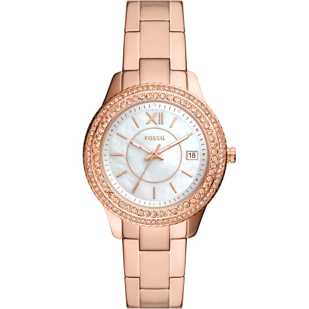 Fossil Stella ES5131 Women's Leather Watch - Stylish & Elegant Timepiece for Everyday Wear, Office & Special Occasions