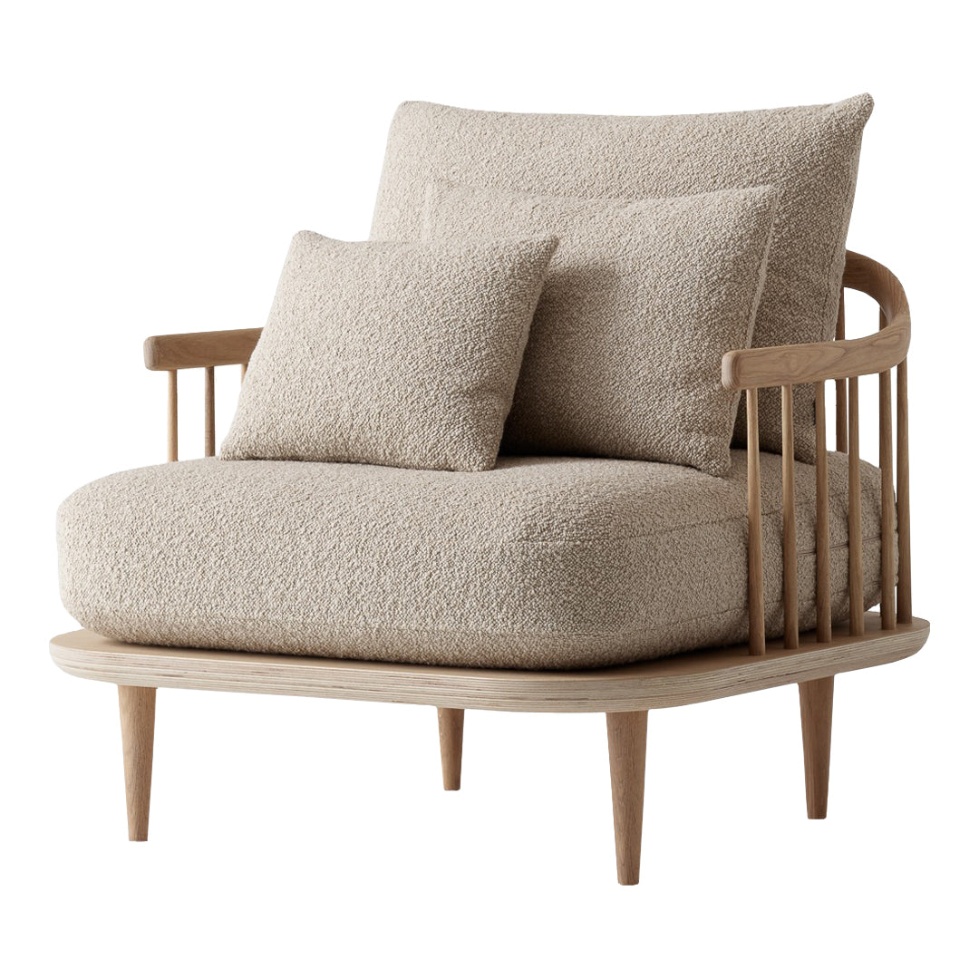 FLY SC1 Modern Lounge Chair - Ergonomic Design for Living Room, Bedroom & Office - Comfortable Relaxation & Stylish Home Decor