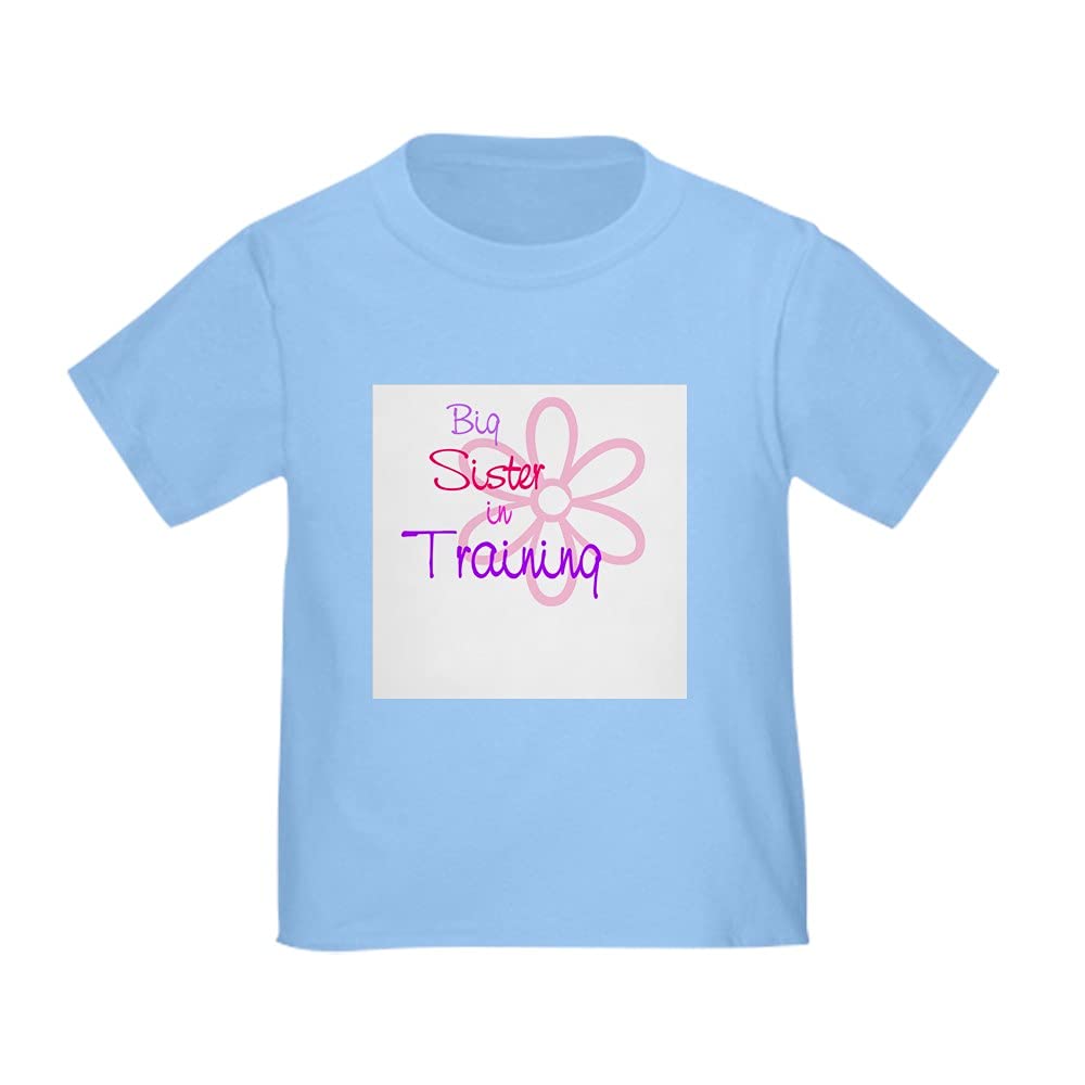 Big Sister in Training Toddler T-Shirt - Cute Toddler Tee for Girls - Perfect for Sibling Announcement & Family Photos