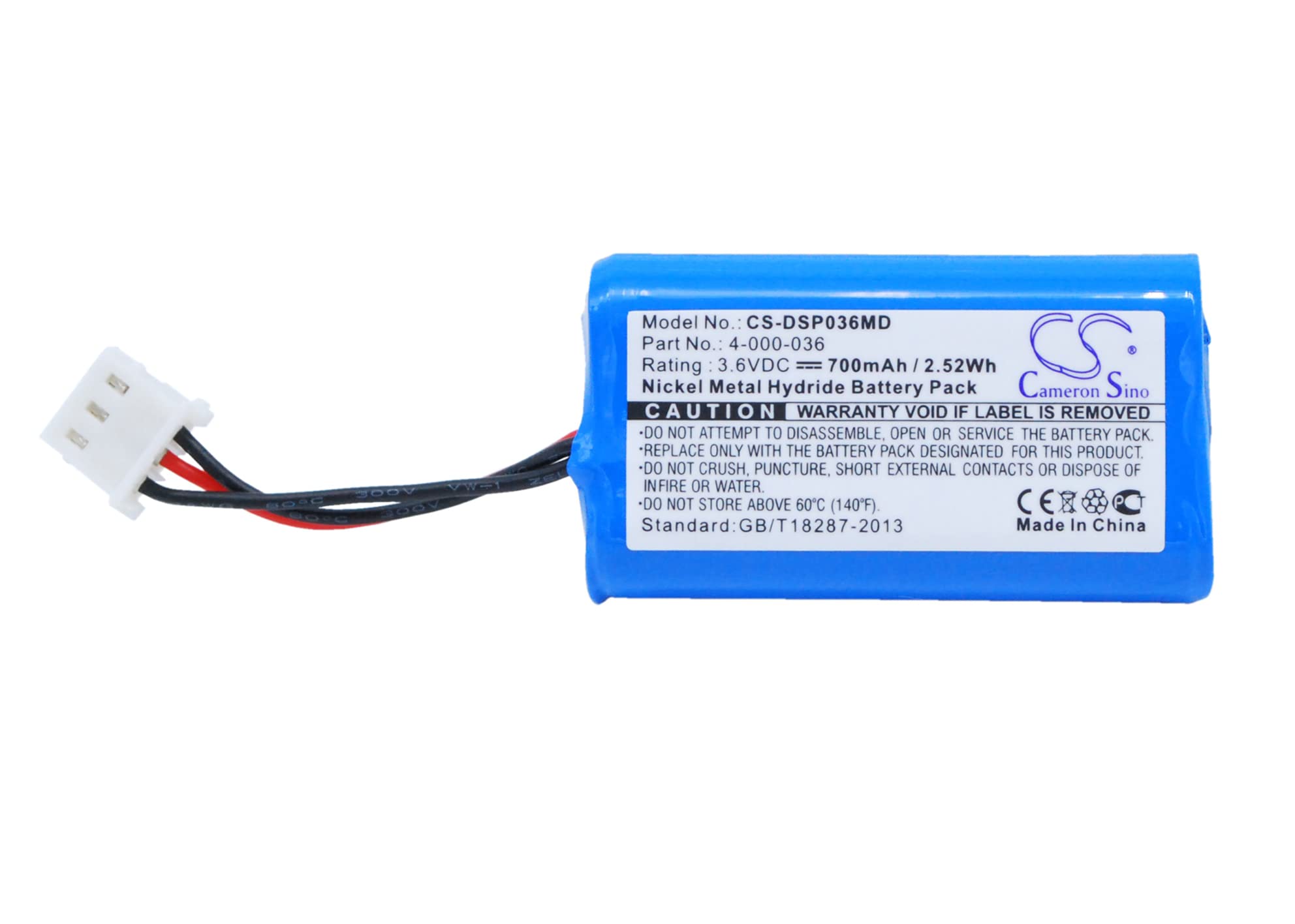 700mAh 3.6V Replacement Battery for Drummond Scientific 4-000-036 | Compatible with Portable Pipet-Aid PK, XL & XP2 Models | Long-Lasting Lab Equipment Power Supply for Scientific Research, Medical Labs & Biotechnology Workstations | Essential for Pipetting, Cell Culture, Sample Preparation & Clinical Diagnostics | Perfect for Research Labs, Hospitals, Universities & Field Research Applications | Use in Daily Lab Work, Emergency Medical Services & Scientific Experiments