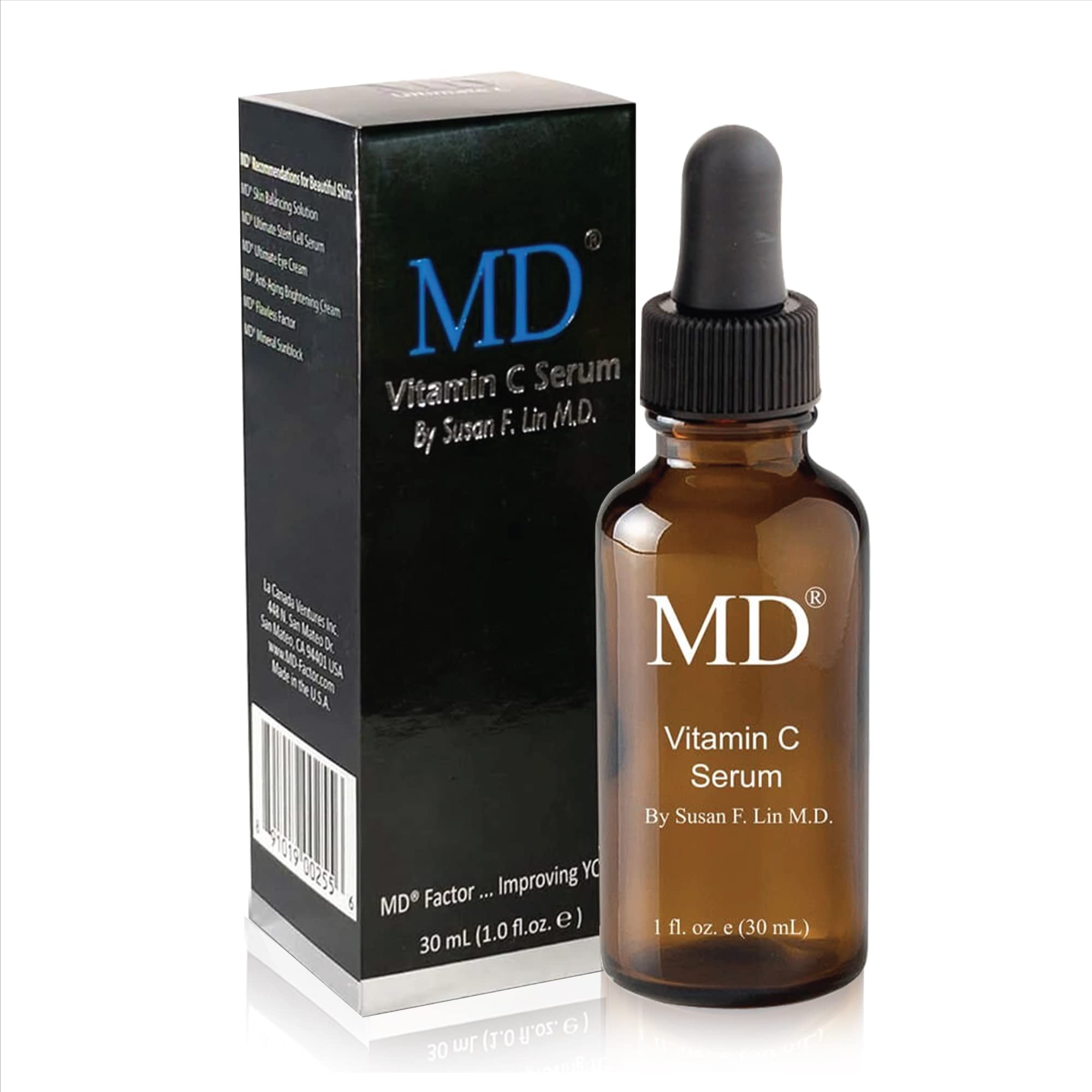 Factor Face Serum – Best Anti-Aging Vitamin C Serum with L-Ascorbic Acid for Face & Body – Reduces Fine Lines, Wrinkles & Dark Spots, Boosts Collagen – Perfect for Daily Skincare Routine & Nighttime Treatment