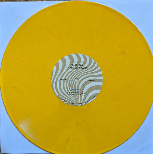 Rose City Band Earth Trip Limited Edition Yellow Vinyl LP Mint Condition – Perfect for Vinyl Collectors & Indie Music Lovers