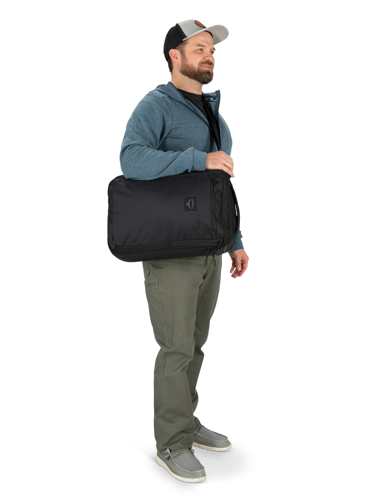 Osprey Aoede 25L Commuter Briefcase Backpack - Water-Resistant Laptop Backpack for Men & Women - Perfect for Work, Travel & Daily Commute (Black)