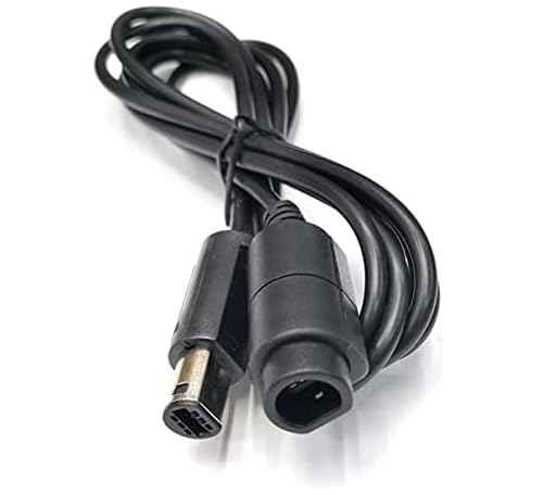 2 Pack Nintendo GameCube & Wii Controller Extension Cables - 10ft Extra Long Cord for Comfortable Gaming, Perfect for Multiplayer Setup & Home Entertainment Systems