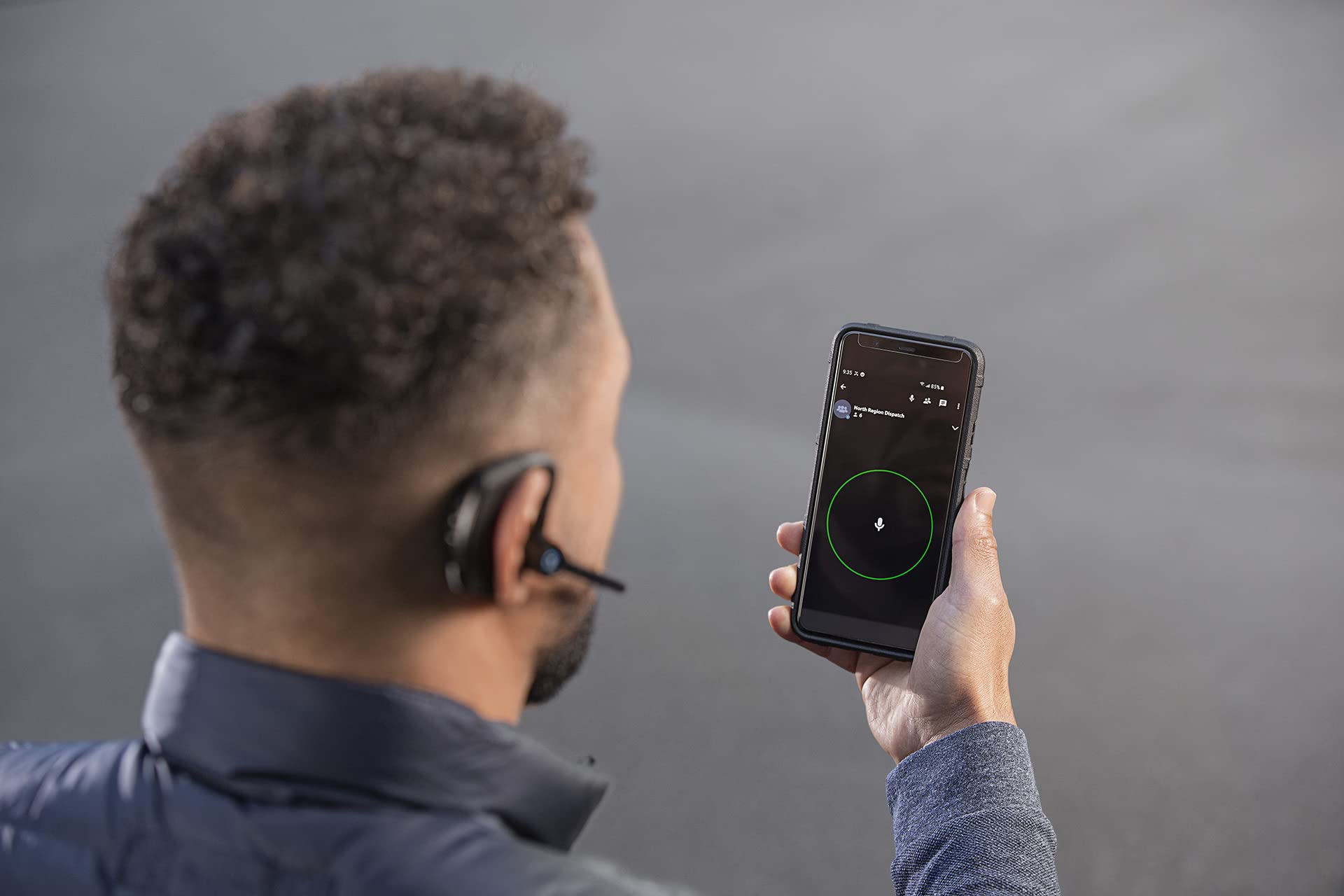 BlueParrott M300-XT Noise Cancelling Bluetooth Headset - 14 Hours Talk Time, Mono Headset for Mobile Phones - Perfect for Truck Drivers, Call Center Agents & Business Professionals On The Go