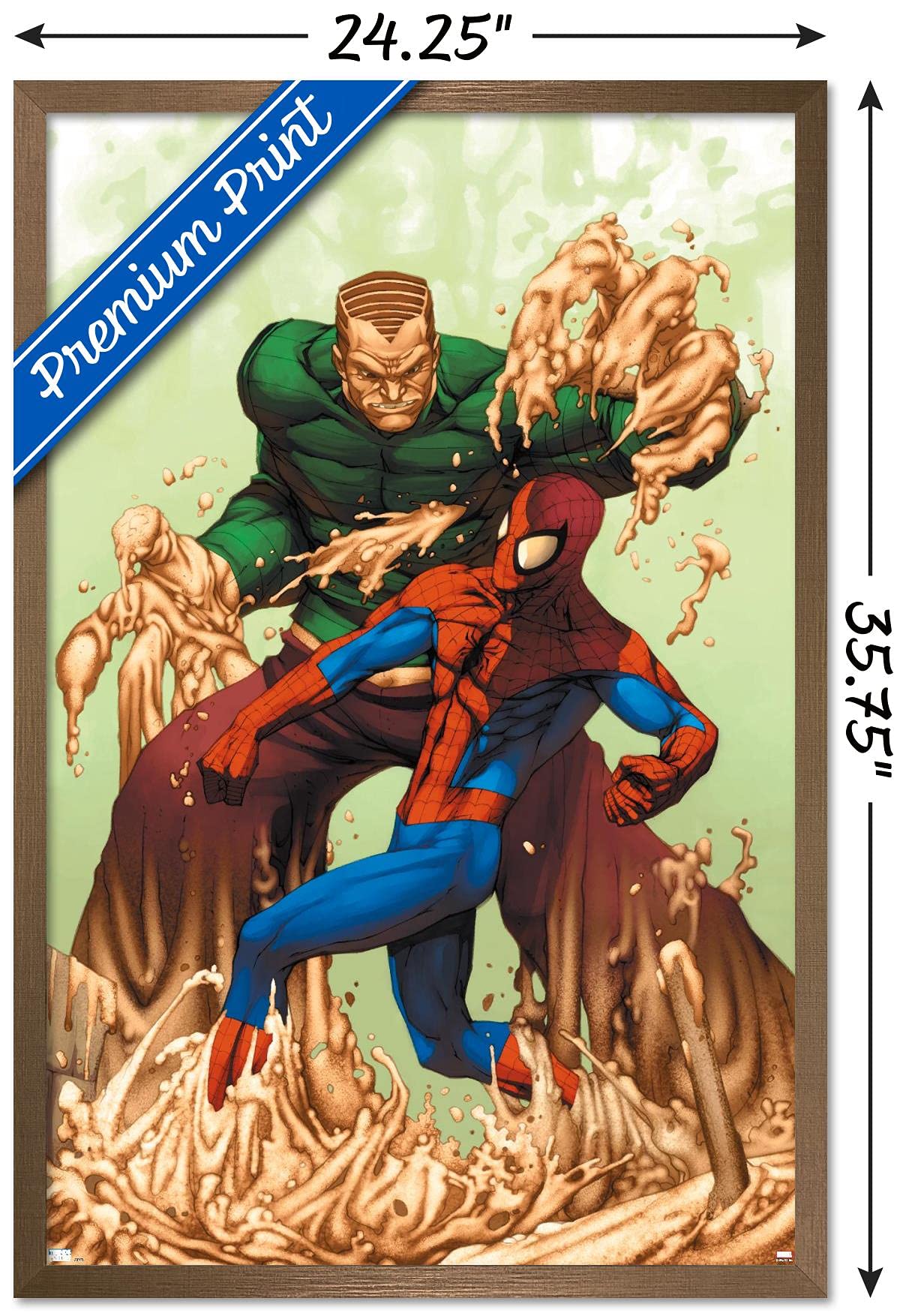 Trends International Marvel Comics Sandman - Marvel Age Spider-Man #17 Wall Poster, 34