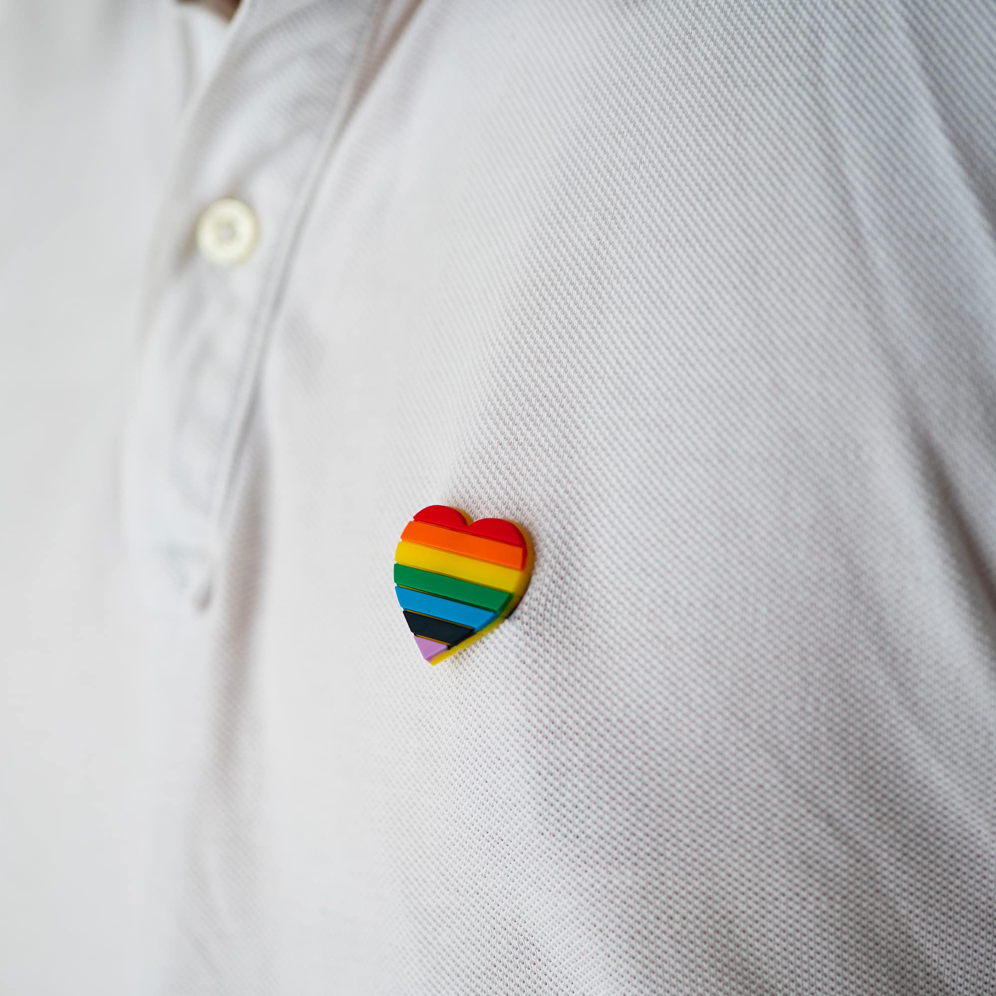 LGBTQ Pride Silicone Pins - Rainbow Flag Enamel Pins for Pride Month, Parades, Gifts & Everyday Wear | Show Your Support with Stylish LGBTQ+ Accessories