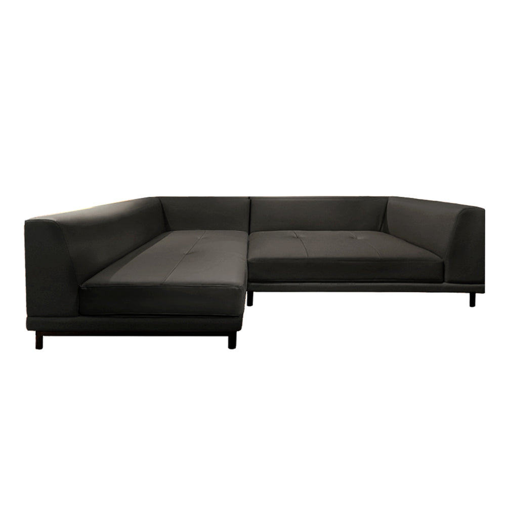 Hemlock Left Chaise Sofa - Modern L-Shaped Sectional Couch with Reversible Design, Plush Cushions & Sturdy Frame | Perfect for Living Room, Family Room & Home Theater Seating
