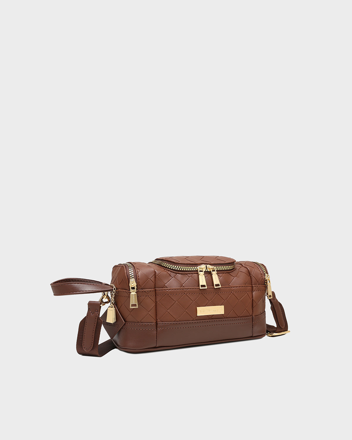 Premium Brown Bodega Toiletry Bag for Men & Women - Waterproof Travel Cosmetic Organizer with Multiple Pockets - Perfect for Gym, Camping, Business Trips & Vacation Essentials