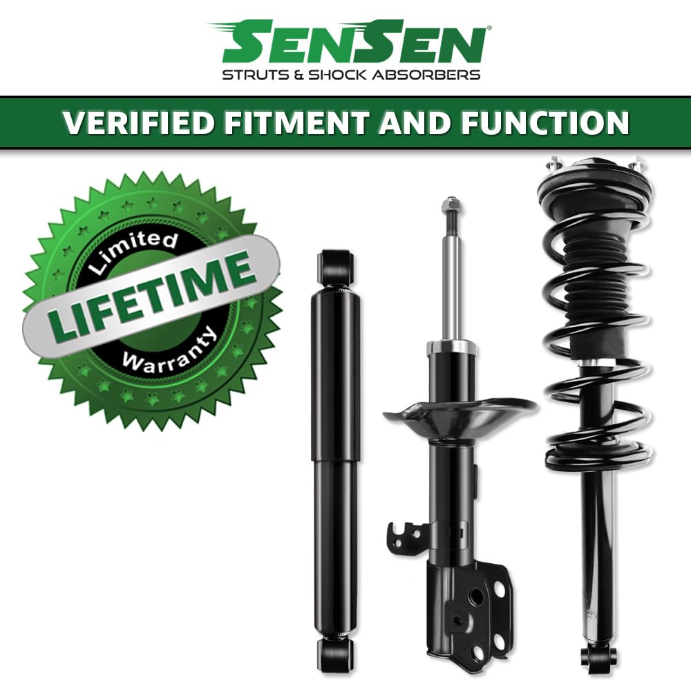 SENSEN 9214-0712 Front Right Complete Suspension Strut Assembly - OE Grade Replacement for 2010-2012 Subaru Outback with Standard Transmission | Durable Shock Absorber for Smooth Ride & Off-Road Adventures