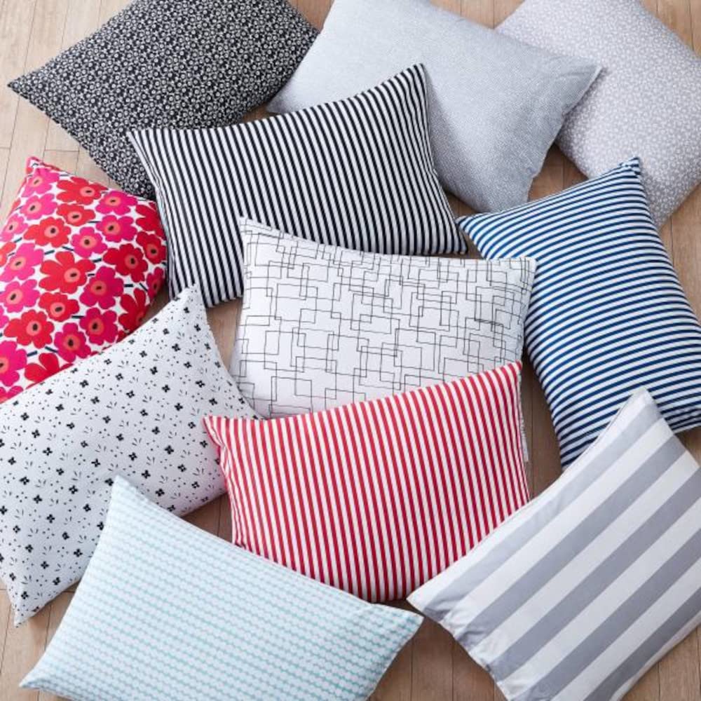 Marimekko King Cotton Percale Sheets - Crisp Cool Bedding for Home Decor