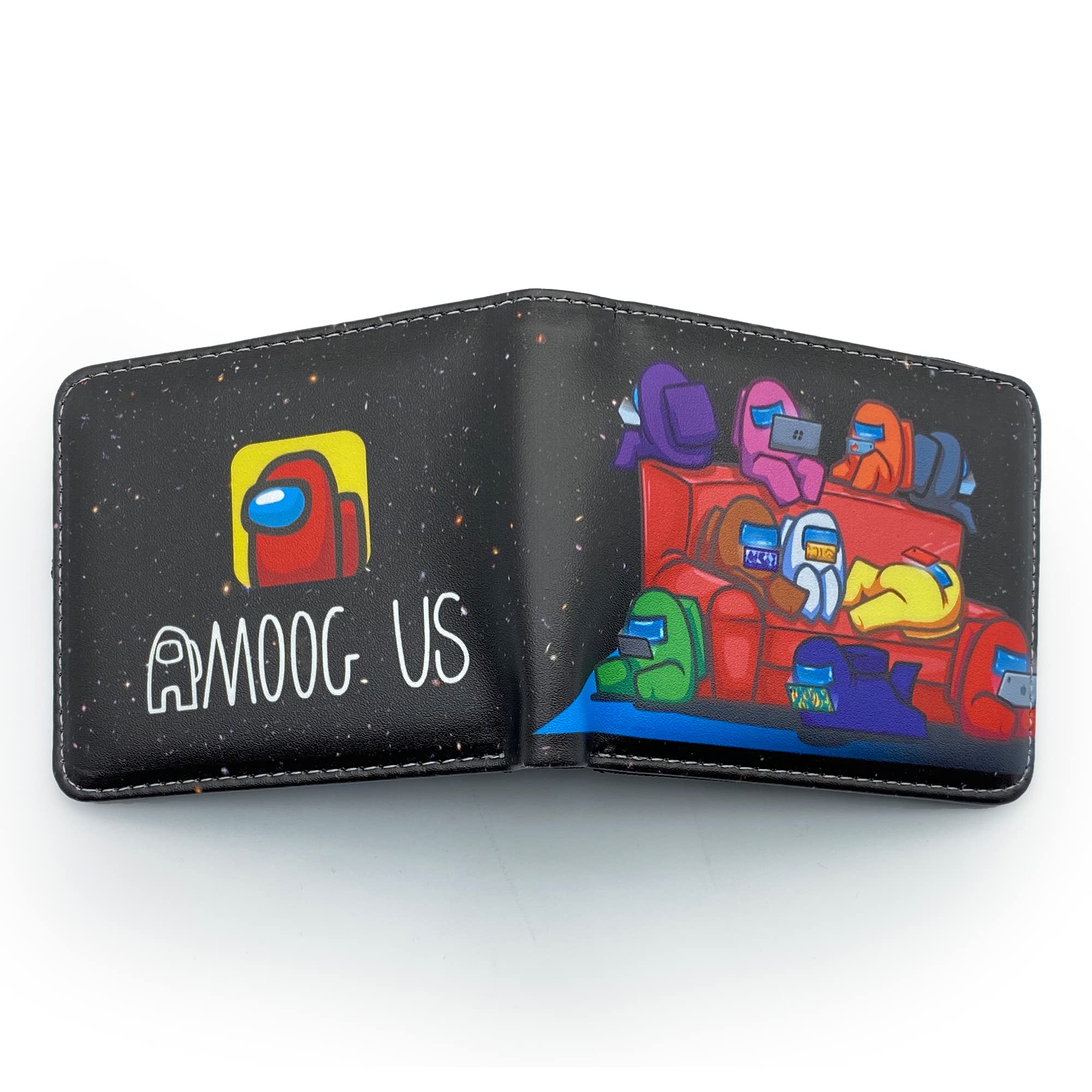 Imposter Game Bi-Fold Wallet for Kids - Stylish & Durable Wallet for Boys & Girls - Perfect for School, Travel & Everyday Use