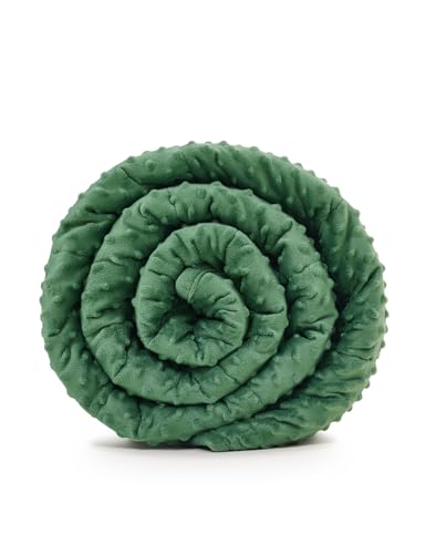 Dark Green Minky