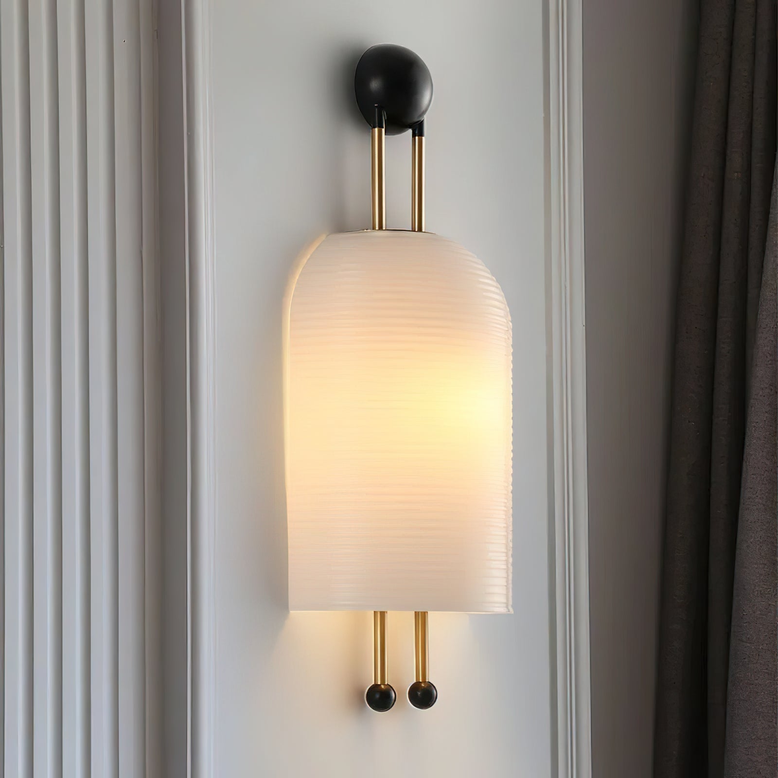 Benjamin Wall Light - Modern LED Sconce for Bedroom, Living Room & Hallway - Energy Efficient Indoor Lighting Fixture - Perfect for Home Decor & Ambient Lighting